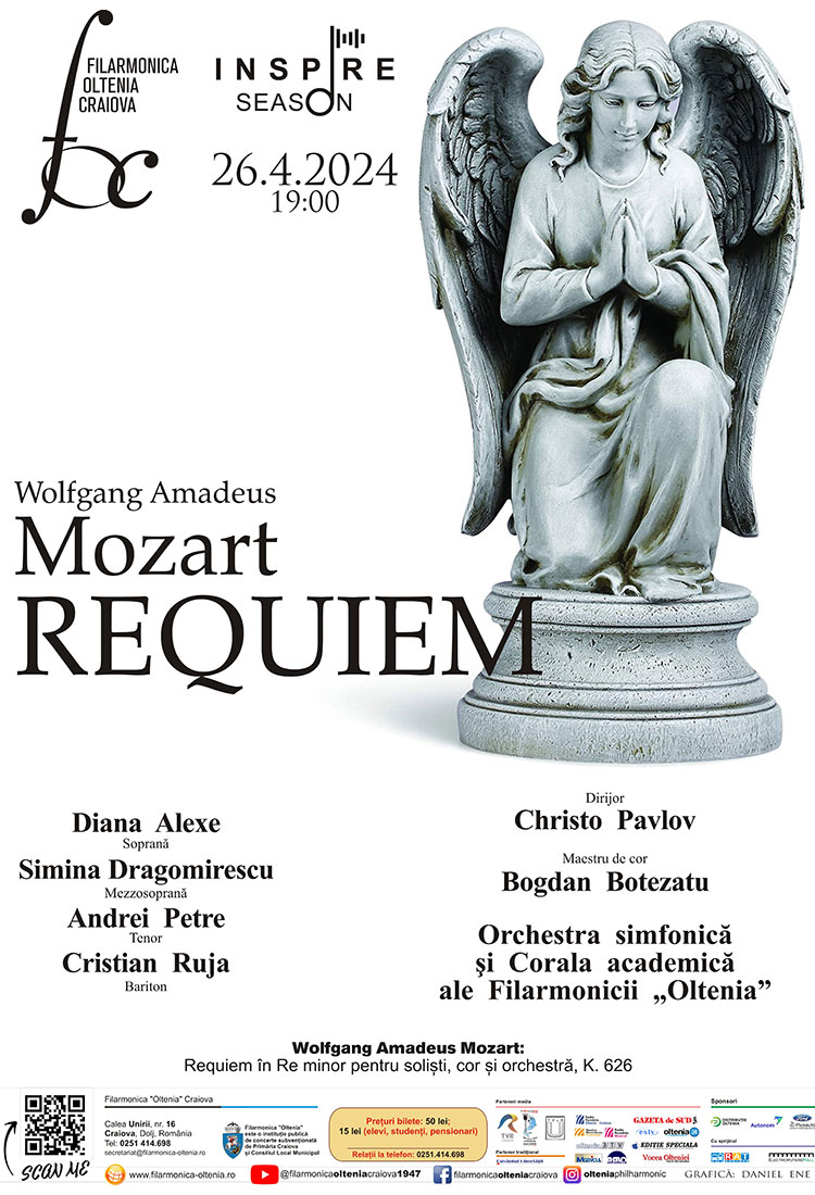 Inspire Season - DIRIJOR: CHRISTO  PAVLOV, SOLIȘTI: DIANA  ALEXE, SIMINA DRAGOMIRESCU, ANDREI  PETRE, CRISTIAN  RUJA