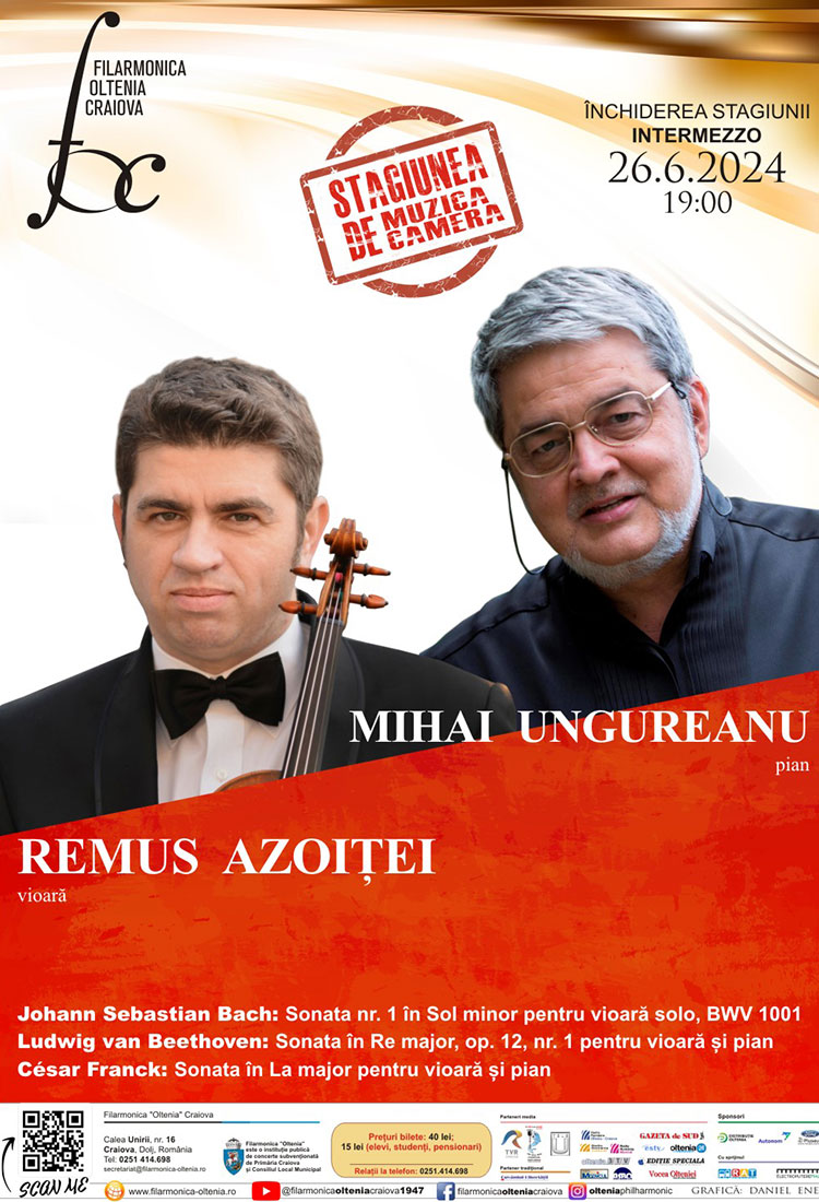 Concert cameral REMUS  AZOIȚEI, MIHAI  UNGUREANU