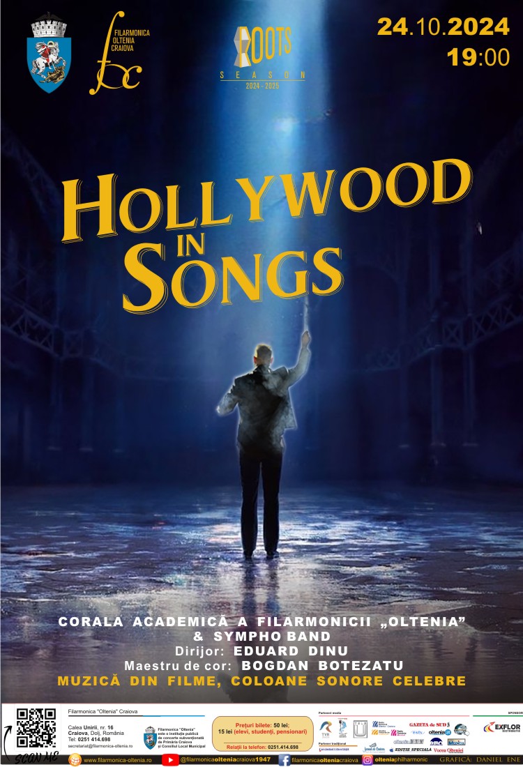 Roots Season: Hollywood in Songs - Muzică din filme, coloane sonore celebre
