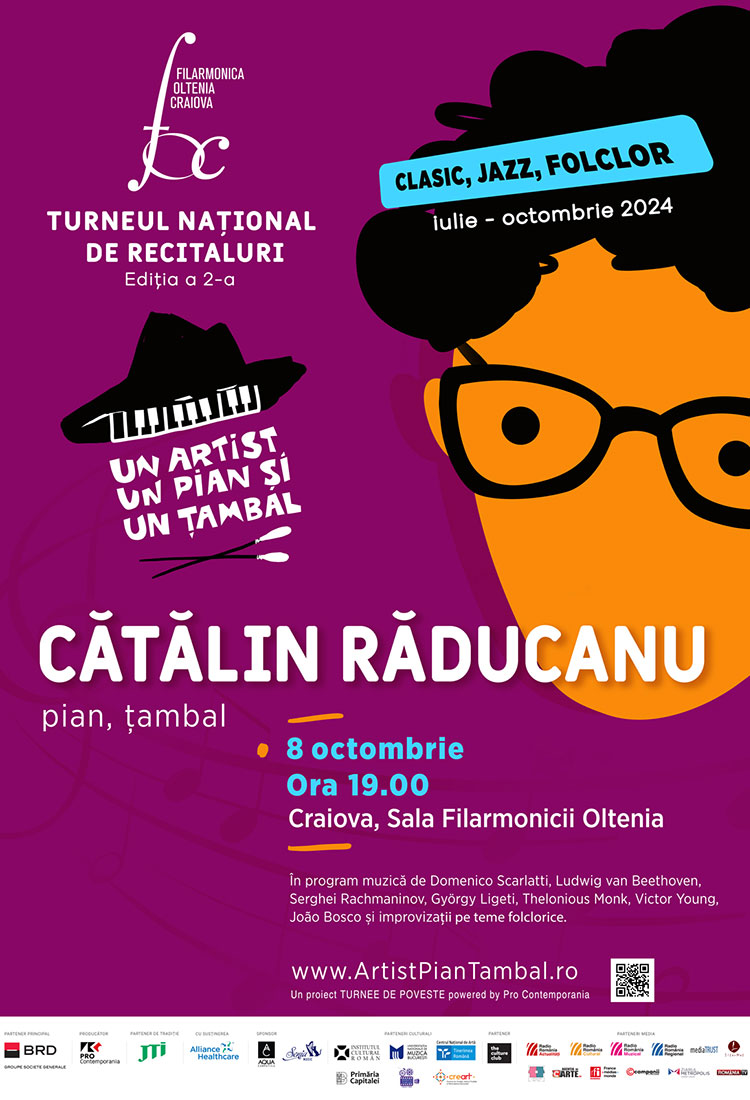 Un artist, un pian  si un ţambal: Cătălin Răducanu