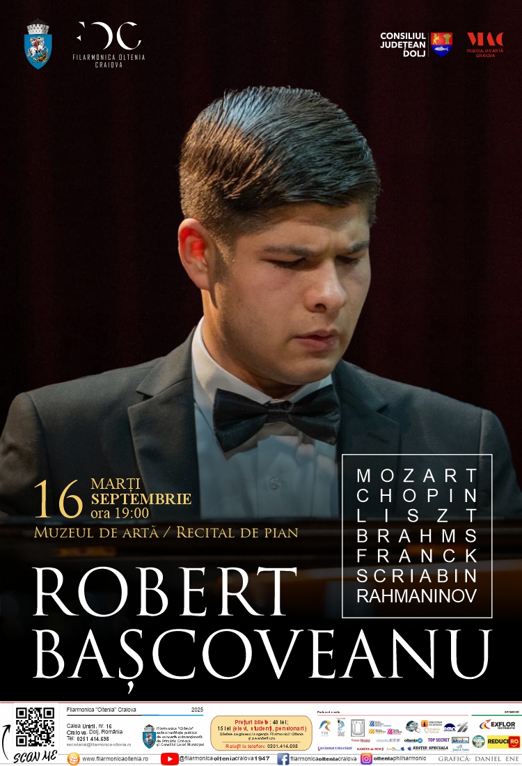 Recital de pian / ROBERT  BAȘCOVEANU