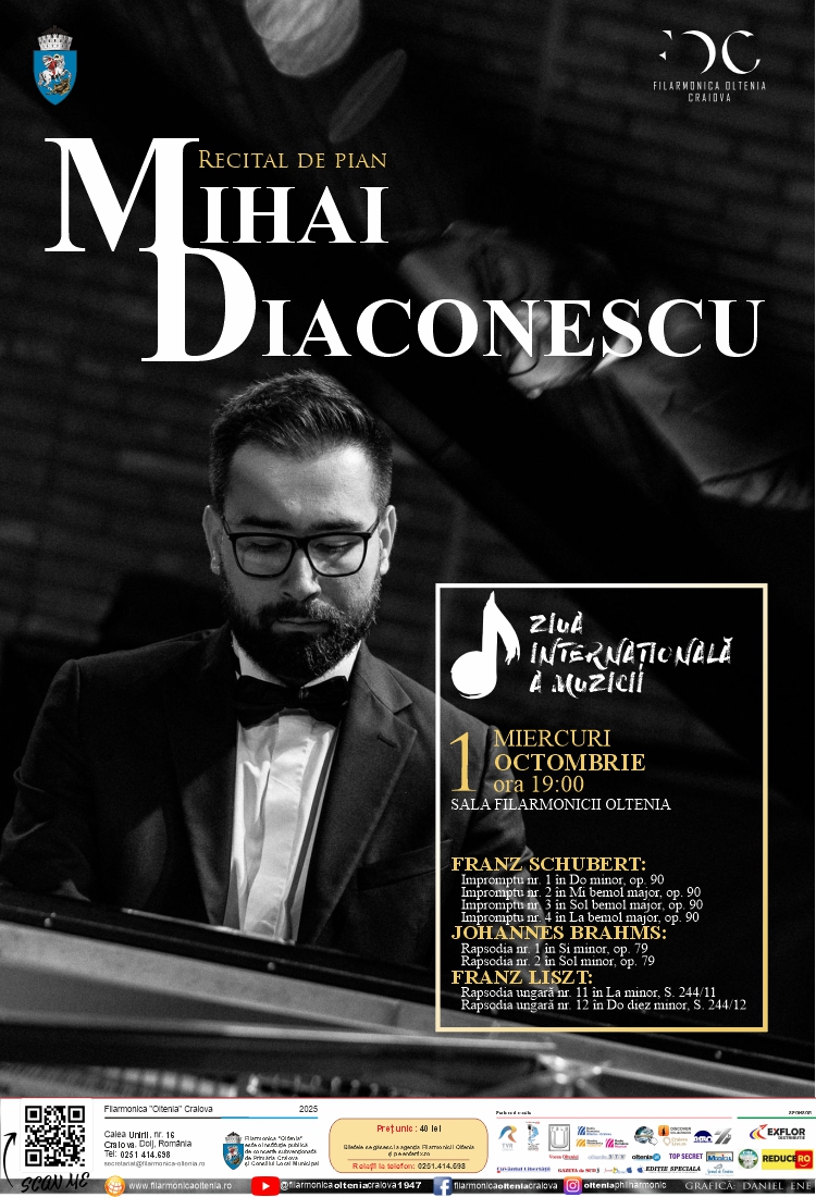Recital de pian MIHAI  DIACONESCU
