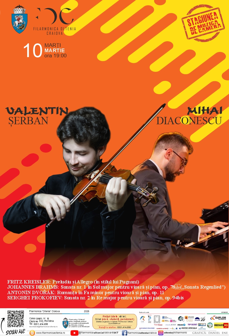 Recital vioară-pian