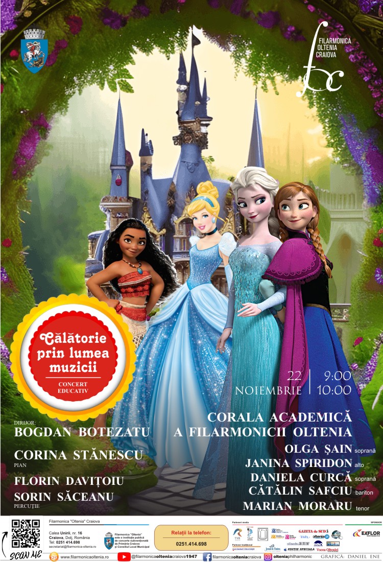 Călătorie prin lumea muzicii | concert educativ