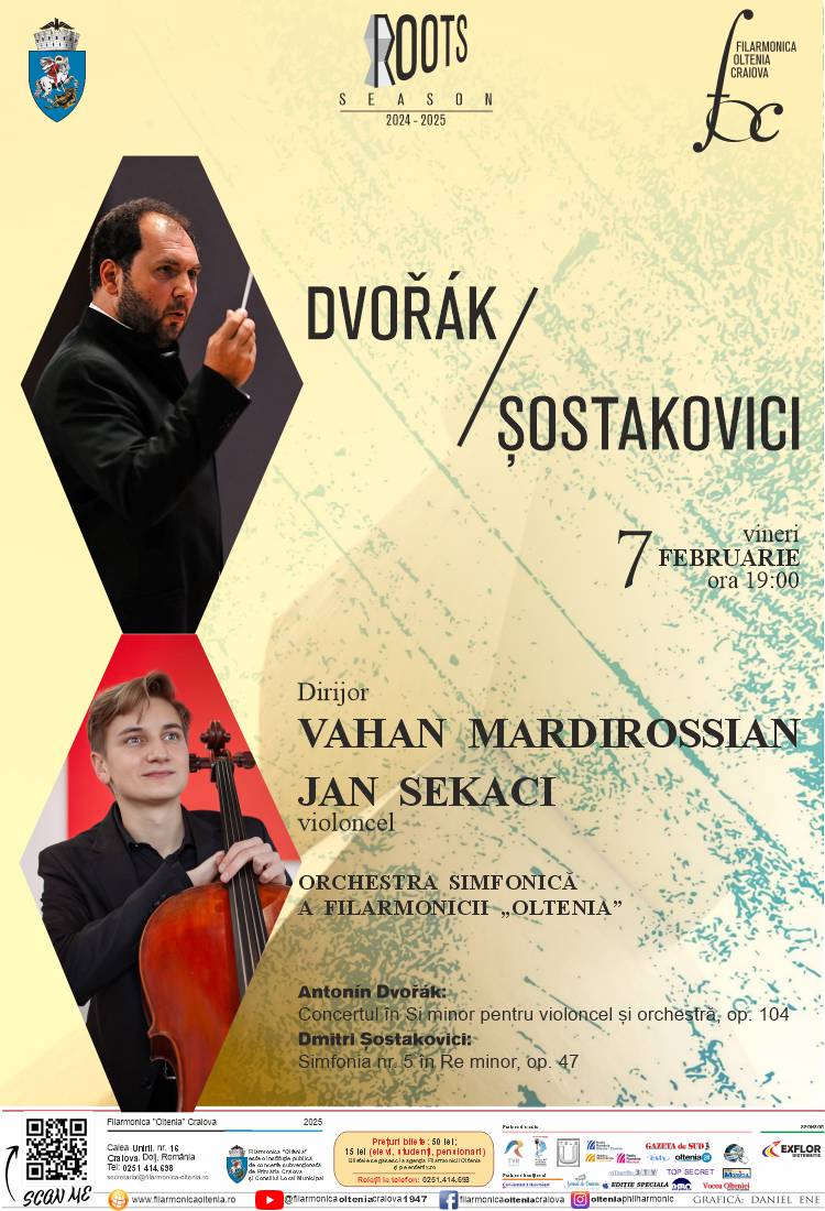 Roots Season: DIRIJOR: VAHAN  MARDIROSSIAN, SOLIST: JAN  SEKACI