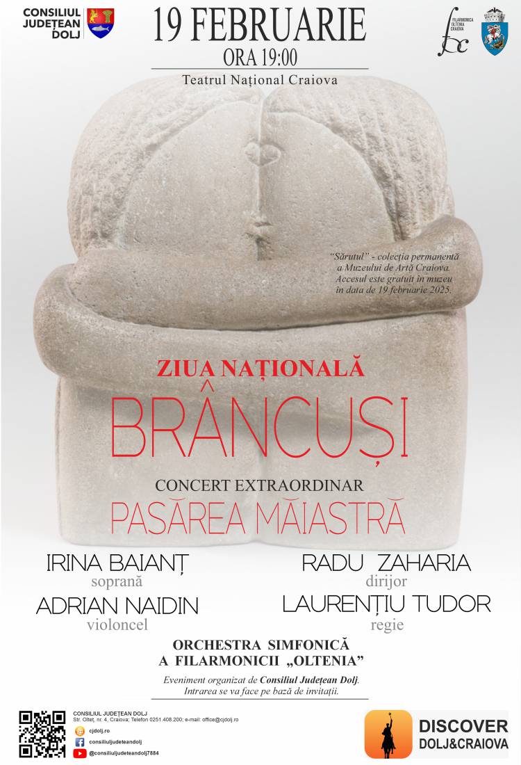 Constantin Br&acirc;ncuși - concert extraordinar aniversar