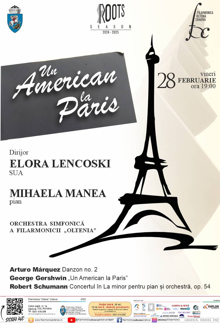 Roots Season: DIRIJOR: ELORA  LENCOSKI, SOLISTĂ: MIHAELA  MANEA