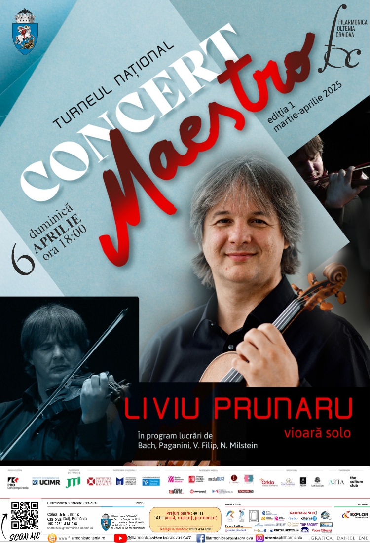 Recital de vioară solo LIVIU  PRUNARU