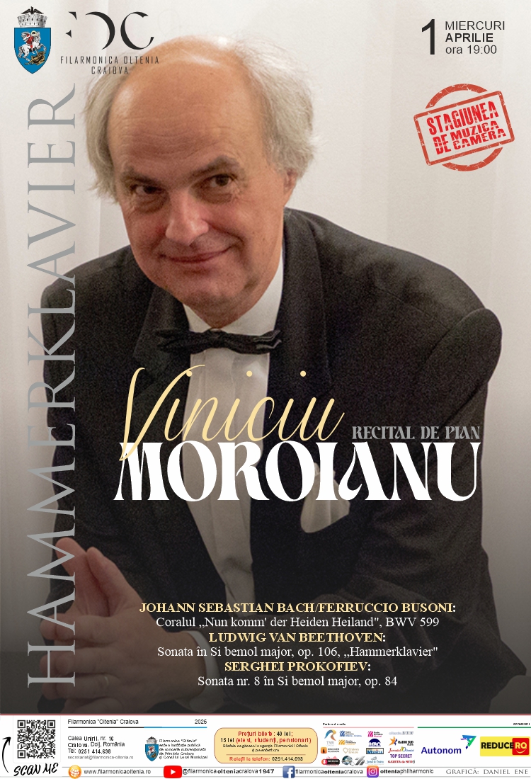 Hammerklavier | Recital de pian: VINICIU  MOROIANU